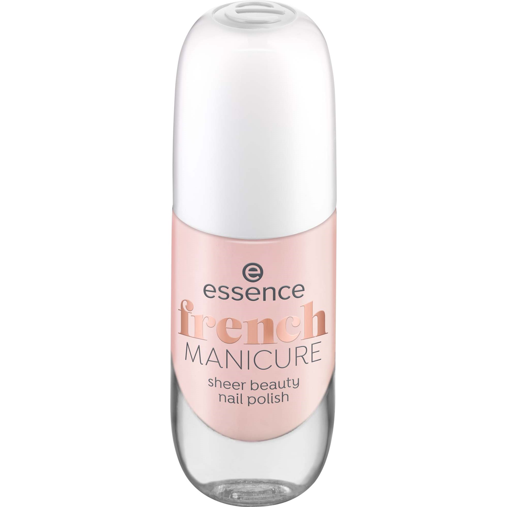 Essence French Manicure Sheer Beauty Nail Polish 01 Peach Please!