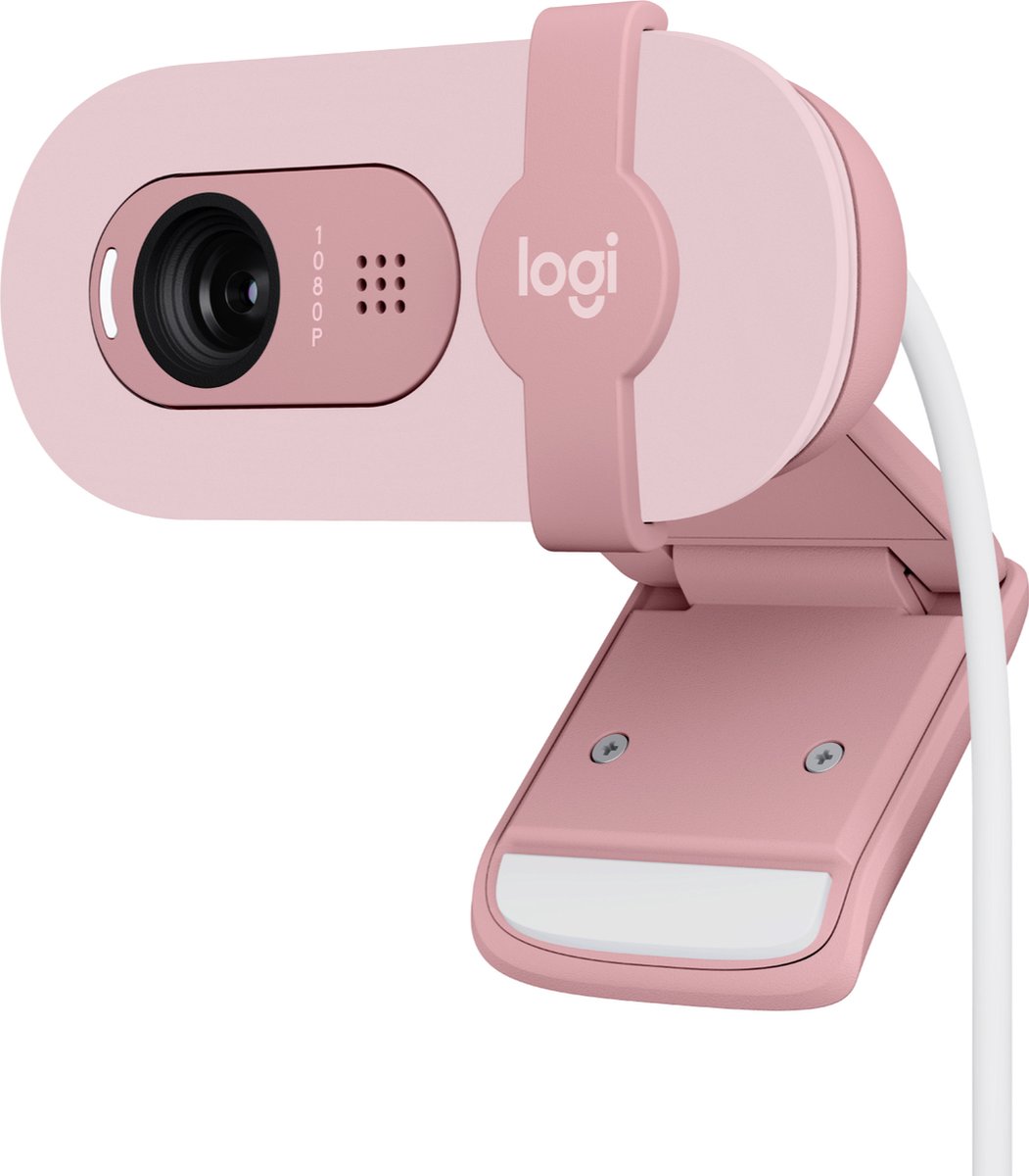 Logitech Brio 100 Full Hd Webcam Roze