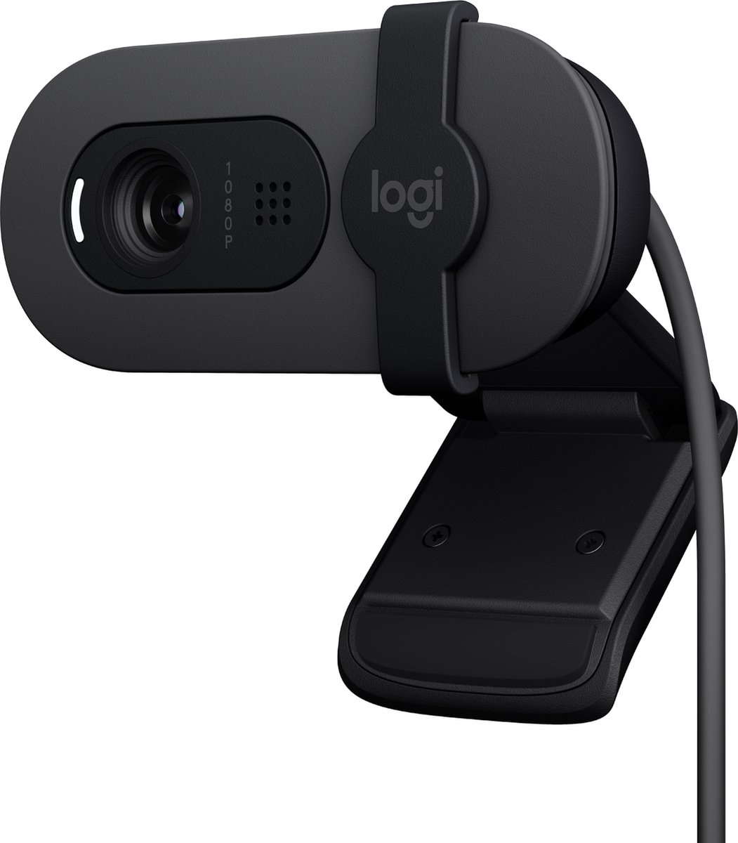 Logitech Brio 100 Full Hd Webcam Zwart