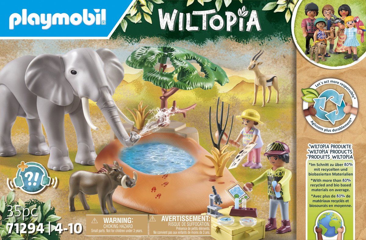 Top1Toys PlayMobil 71294 Wiltopia Reis Waterpool