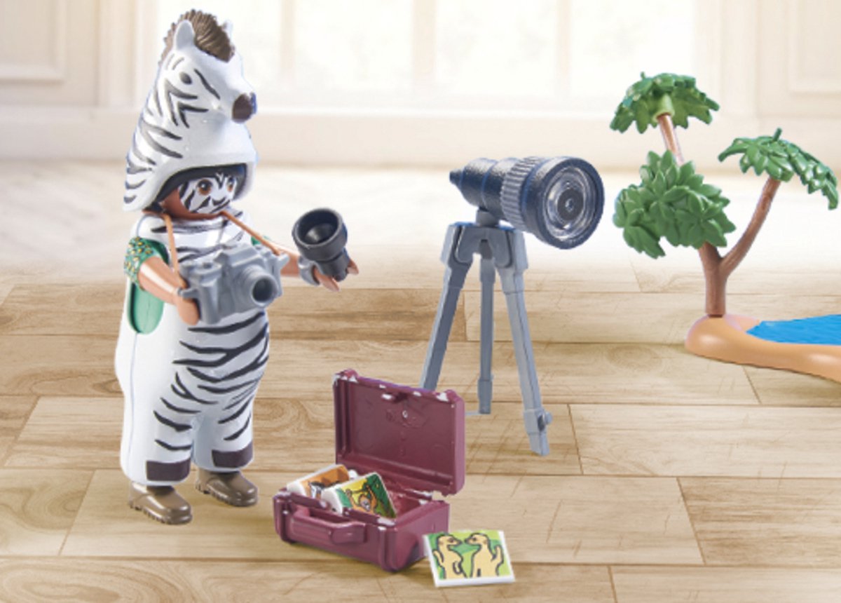 Top1Toys PlayMobil 71295 Wiltopia Dierenfotograaf onderweg