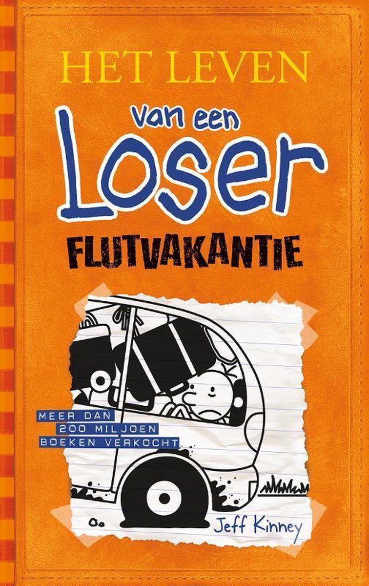 De Fontein Het leven van een loser 9 - Flutvakantie - Oranje