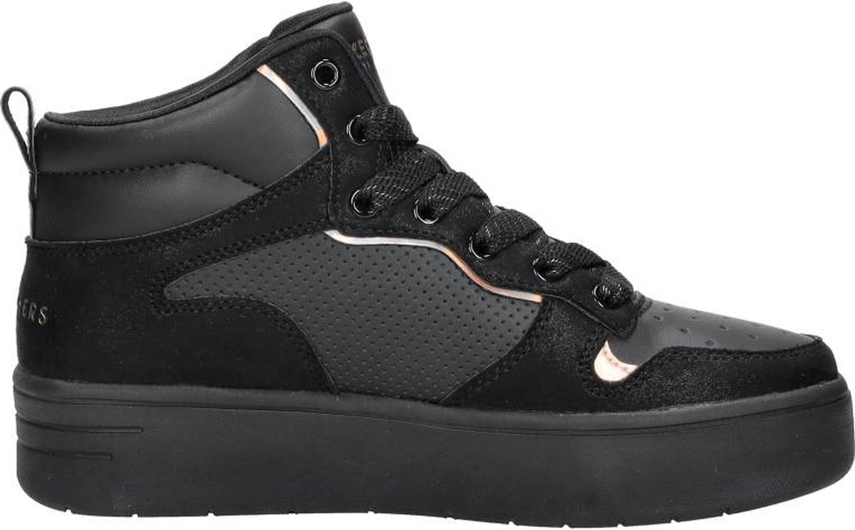 SKECHERS - Court High - Zwart