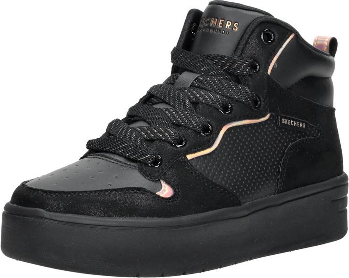 SKECHERS - Court High - Zwart