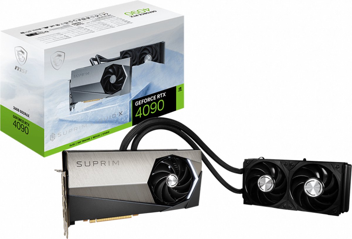 MSI GeForce RTX 4090 SUPRIM LIQUID X - Videokaart
