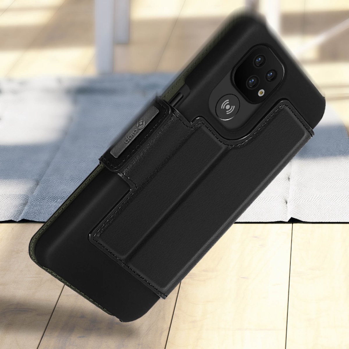 Doro ECO Wallet Case voor 8100 - Zwart