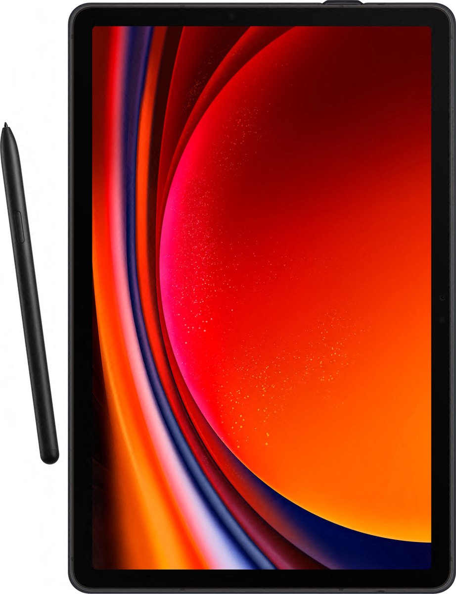 Samsung Tab S9+Smart Book Cover Black - Zwart