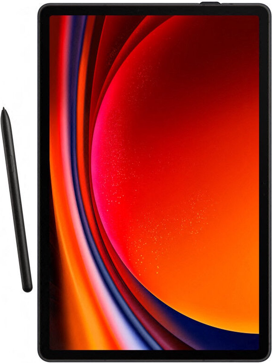 Samsung Tab S9+Smart Book Cover Black - Zwart