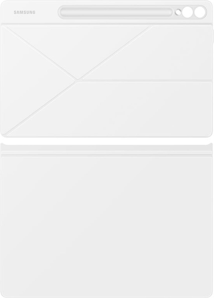 Samsung Tab S9+Smart Book Cover White