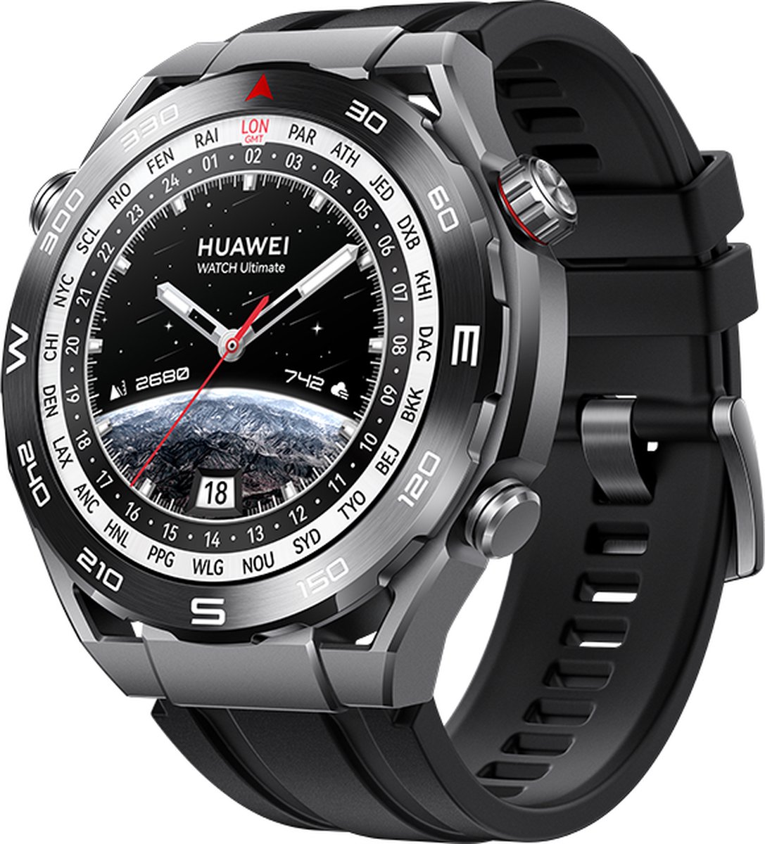 Huawei Watch Ultimate - Smart watch met riem