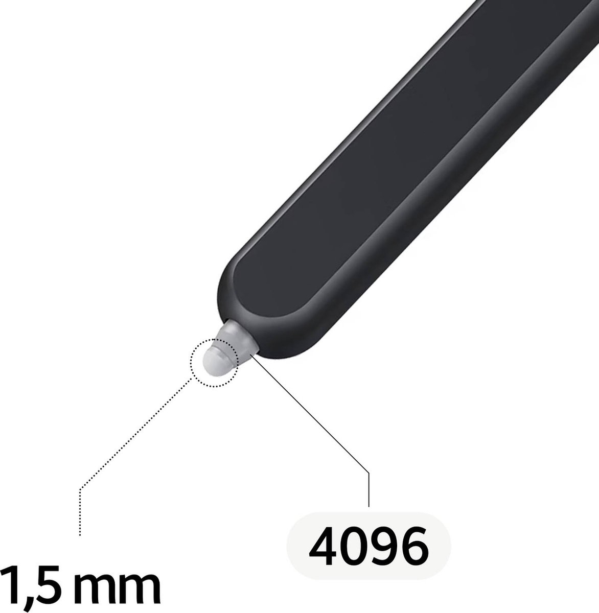 Samsung S Pen Fold Edition - Zwart