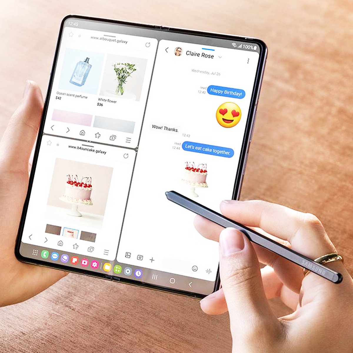 Samsung S Pen Fold Edition - Zwart