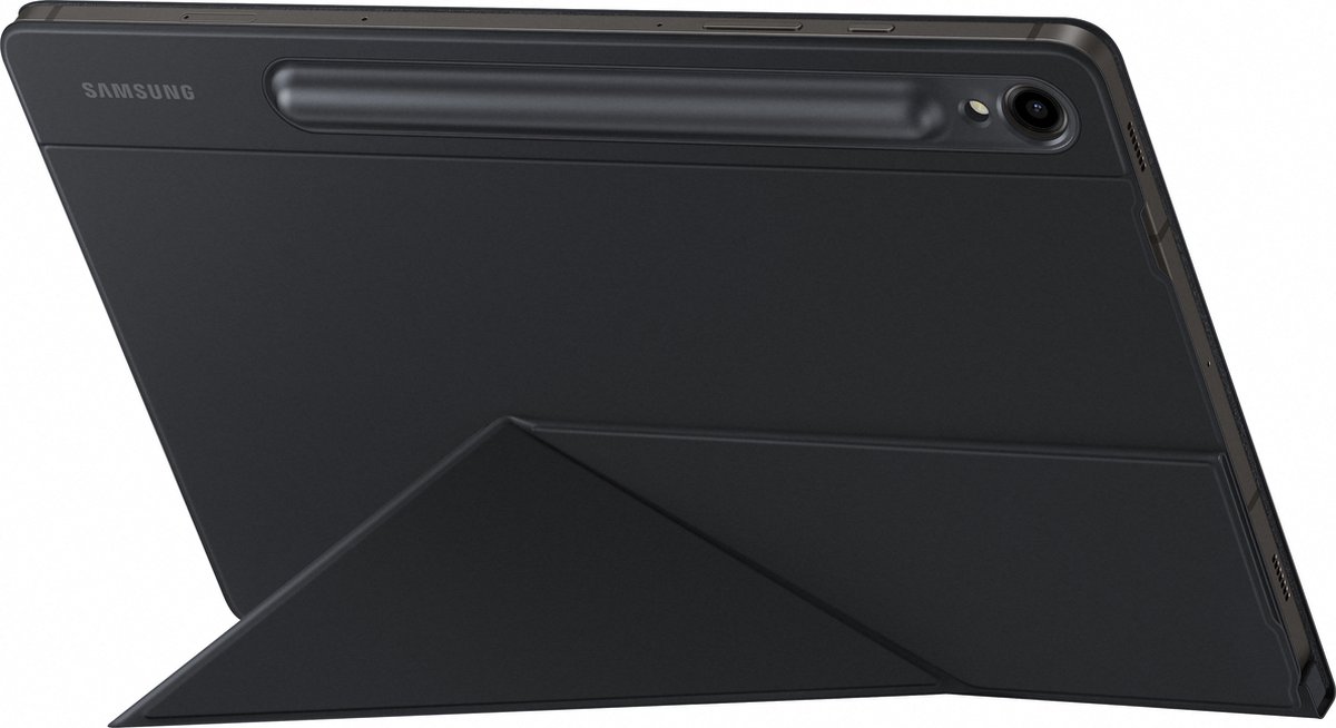 Samsung Tab S9 Smart Book Cover Black - Zwart