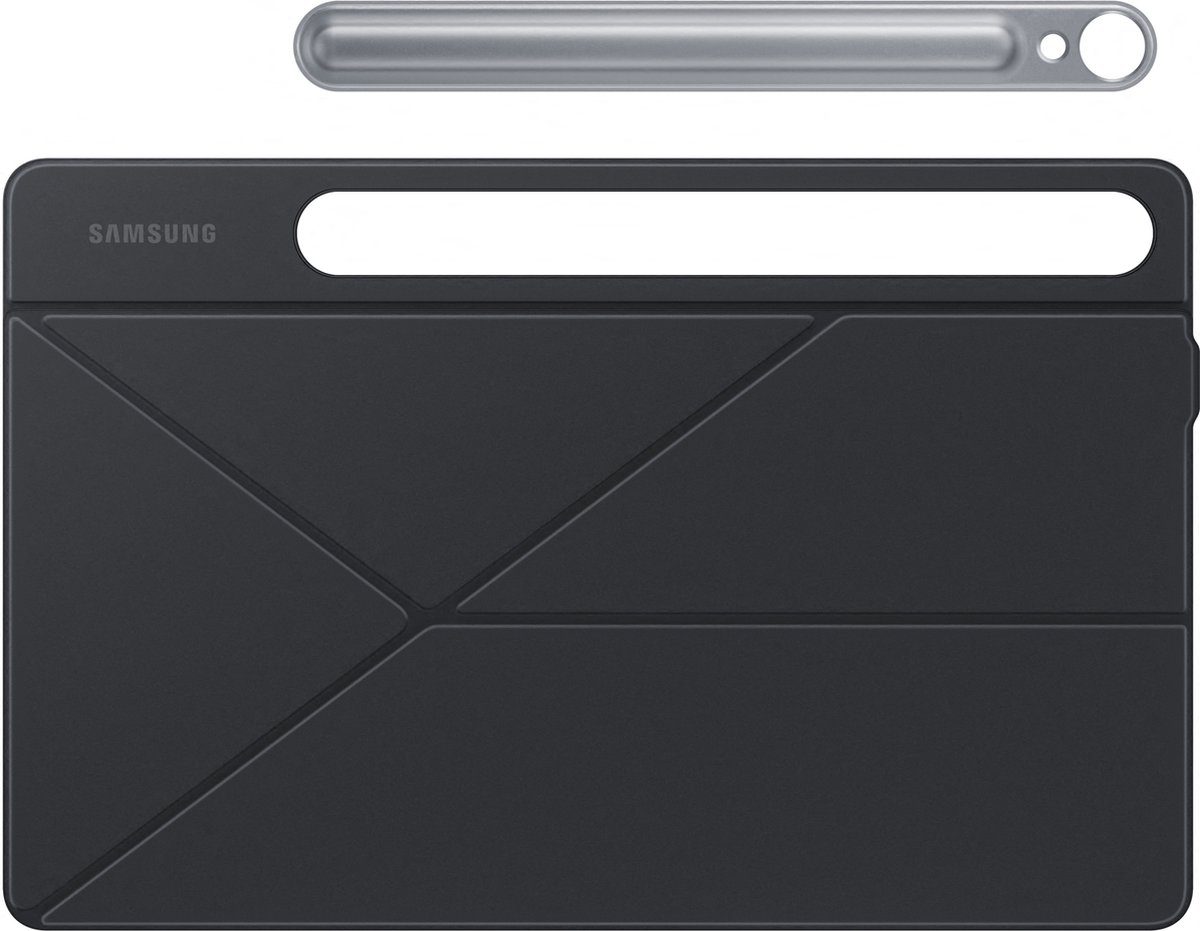 Samsung Tab S9 Smart Book Cover Black - Zwart