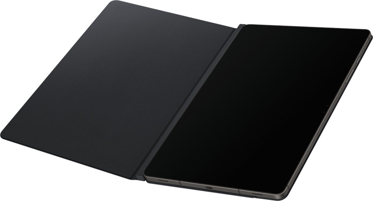 Samsung Tab S9 Smart Book Cover Black - Zwart