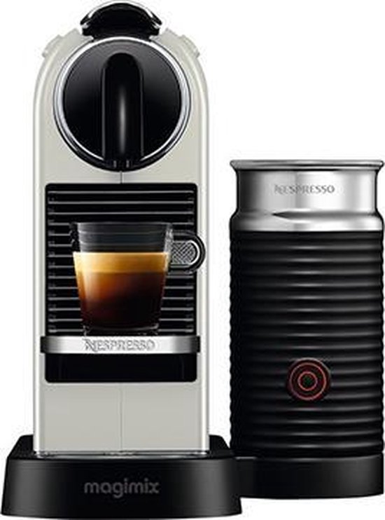 Magimix Nespresso CitiZ & Milk M196 - Wit