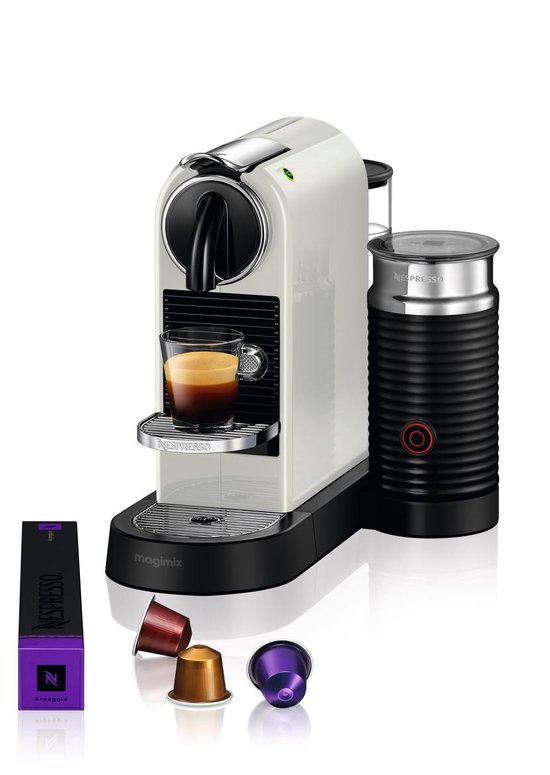 Magimix Nespresso CitiZ & Milk M196 - Wit