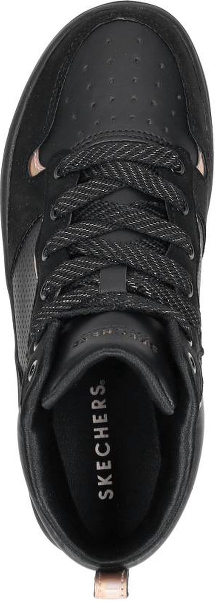 SKECHERS - Court High - Zwart