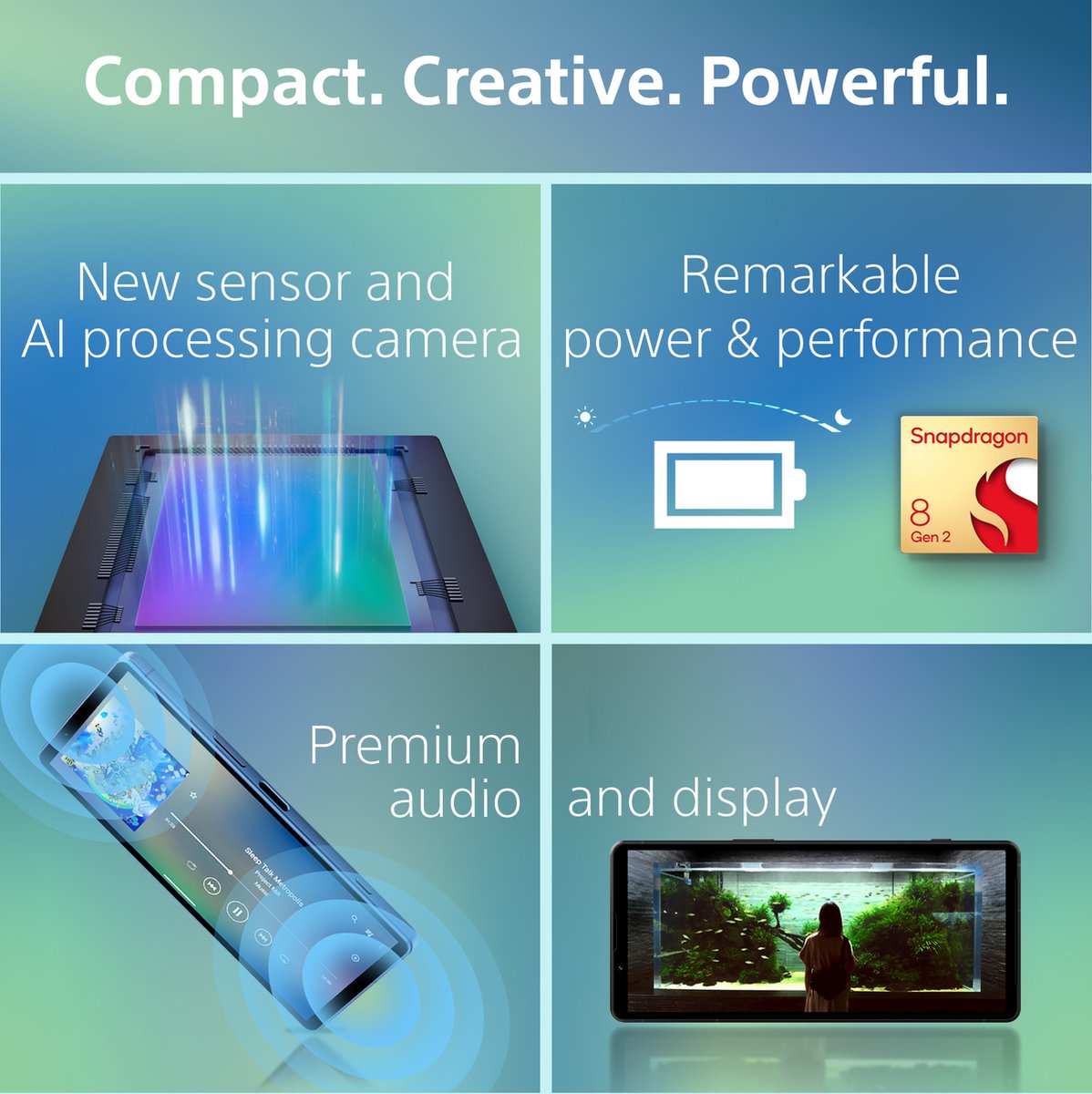 Sony Xperia 5 V 128GB Platinum Silver