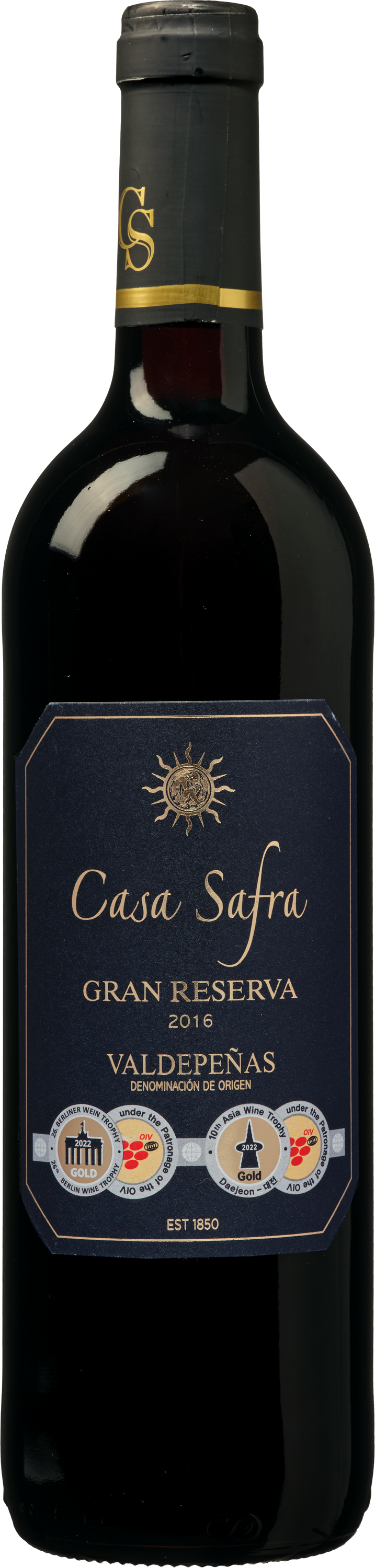 Wijnvoordeel Casa Safra Black Label Gran Reserva XL-pakket (12 flessen) - Rood