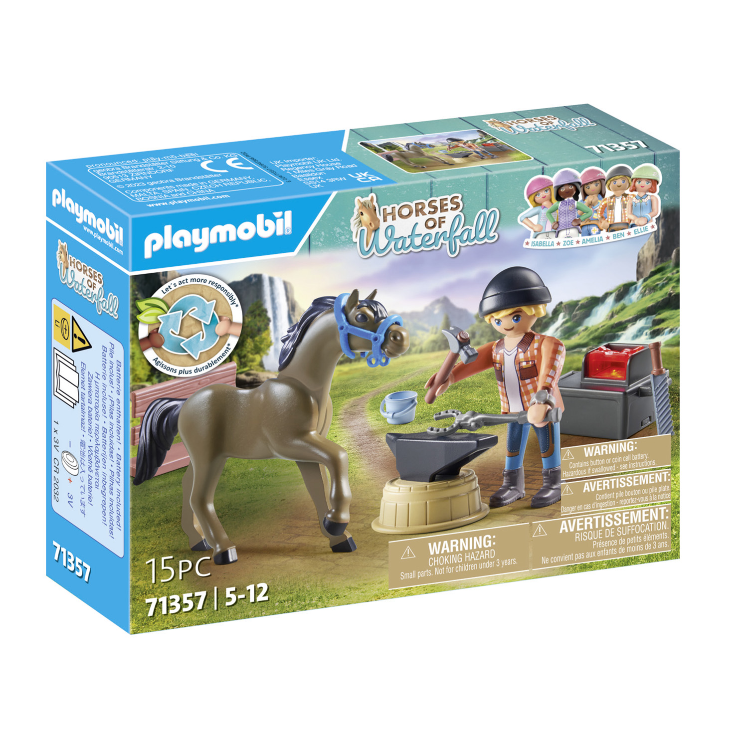 Top1Toys PlayMobil 71357 Horses Hoefsmid