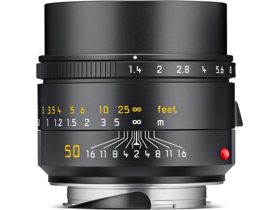 Leica Summilux-M 50 f/1.4 ASPH - Zwart | lenzen | Fotografie - Objectieven | 4022243117280