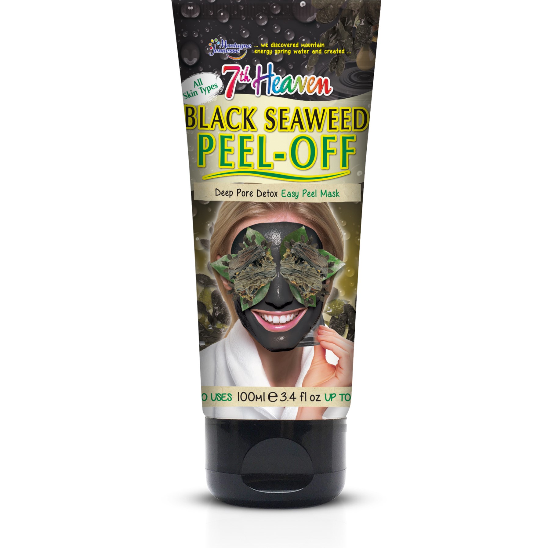 Montagne Jeunesse 7th Heaven Black Seaweed Peel-Off Tube 100 ml