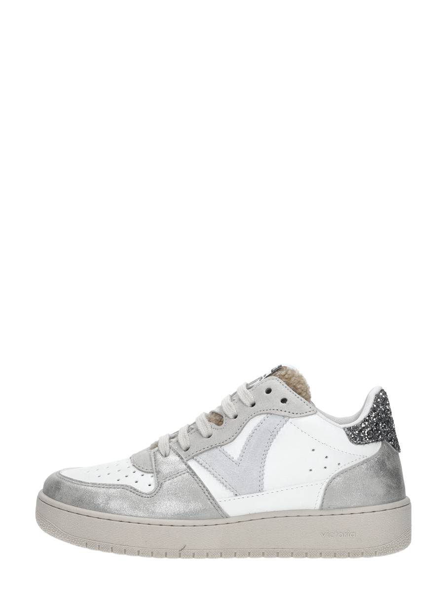 Victoria - Sneakers Laag Zilver