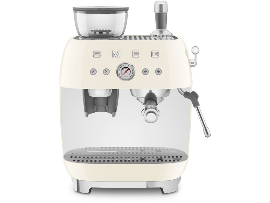 SMEG Espresso Crème EGF03CREU | Espressomachines | Keuken&Koken - Koffie&Ontbijt | 8017709329839