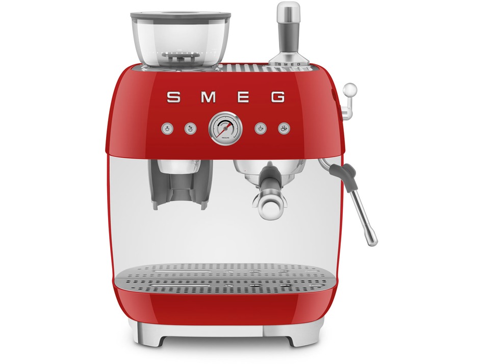 SMEG Espresso EGF03RDEU | Espressomachines | Keuken&Koken - Koffie&Ontbijt | 8017709329822 - Rood