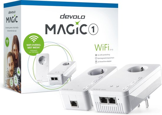 Devolo Magic 1 WiFi Starter Kit - Wit