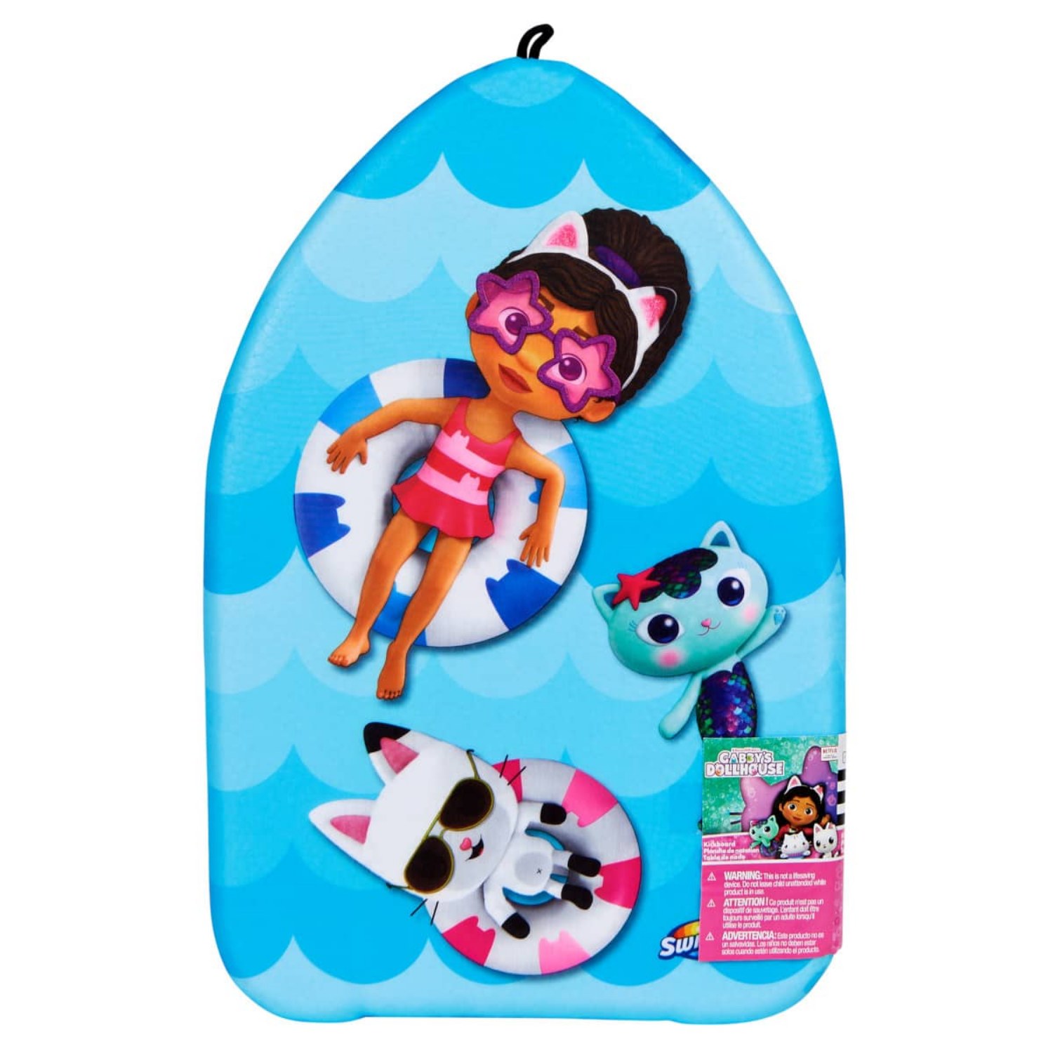 Top1Toys Gabby's Dollhouse Kickboard Swimways