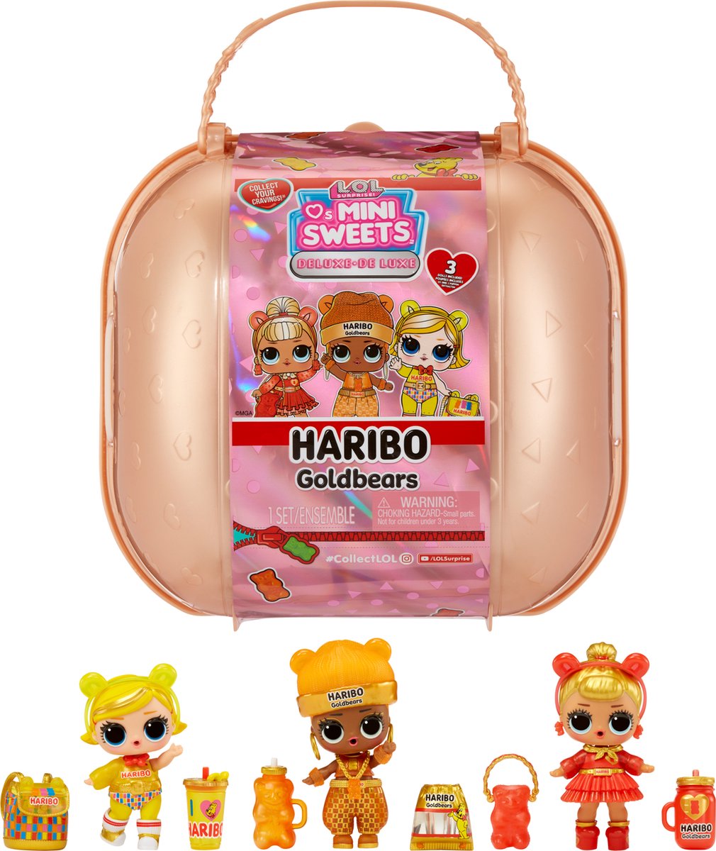 Top1Toys LOL Surprise Loves Mini Sweets X HARIBO Deluxe Haribo Goldbears