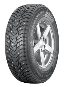 Nokian Nordman 8 SUV ( 225/65 R17 106T XL Aramid Sidewalls, met spikes ) - Zwart