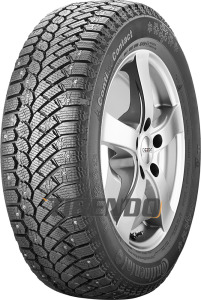 Continental ContiIceContact ( 215/50 R17 95T XL met spikes ) - Zwart