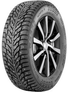 Nokian Nordman North 9 ( 195/65 R15 95T XL, met spikes ) - Zwart