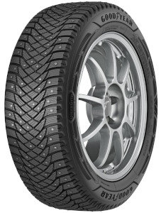 Goodyear Ultra Grip Arctic 2 ( 205/55 R16 94T XL, SCT, met spikes ) - Zwart