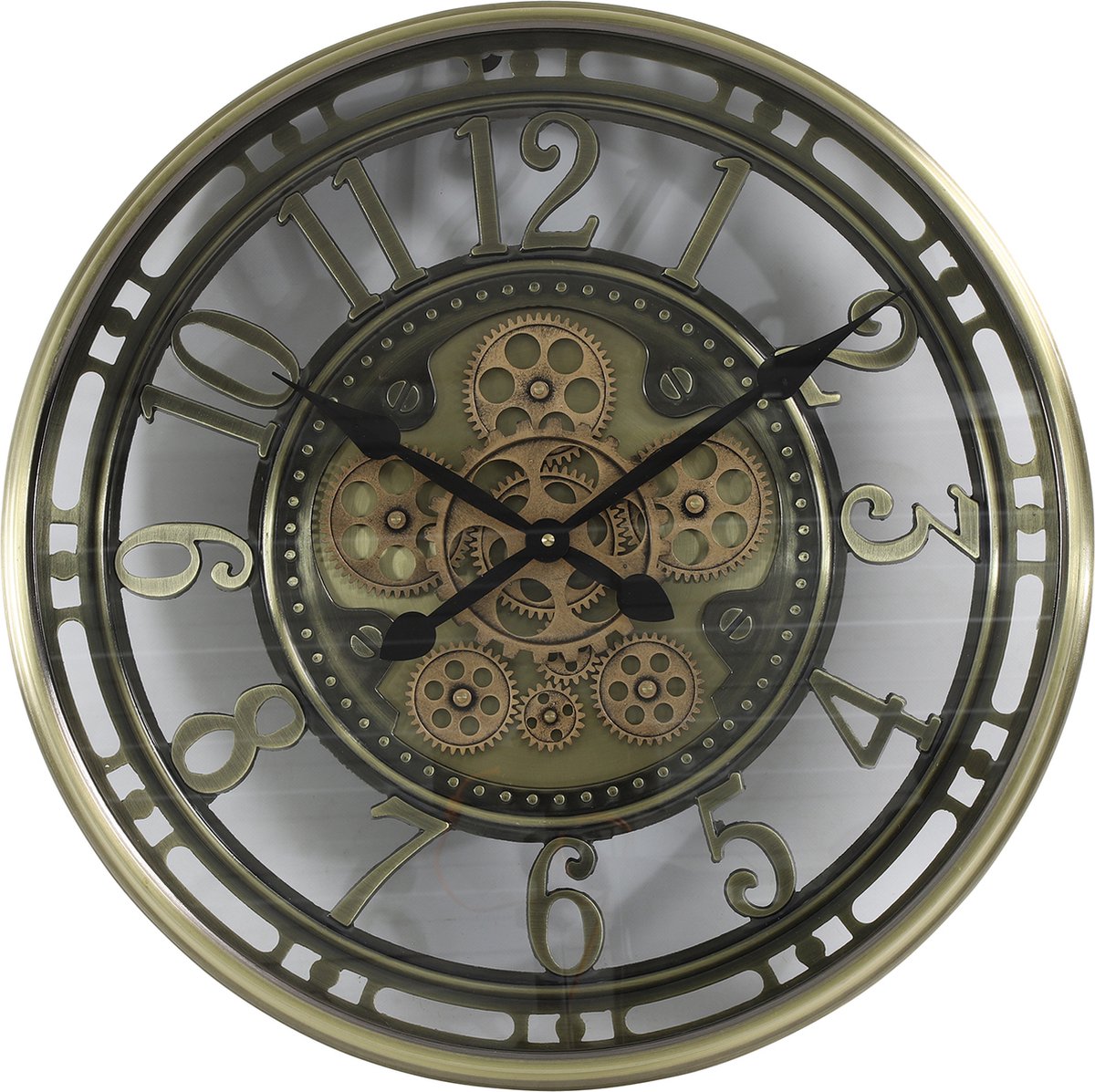 Countryfield Wandklok ro Norris S brons