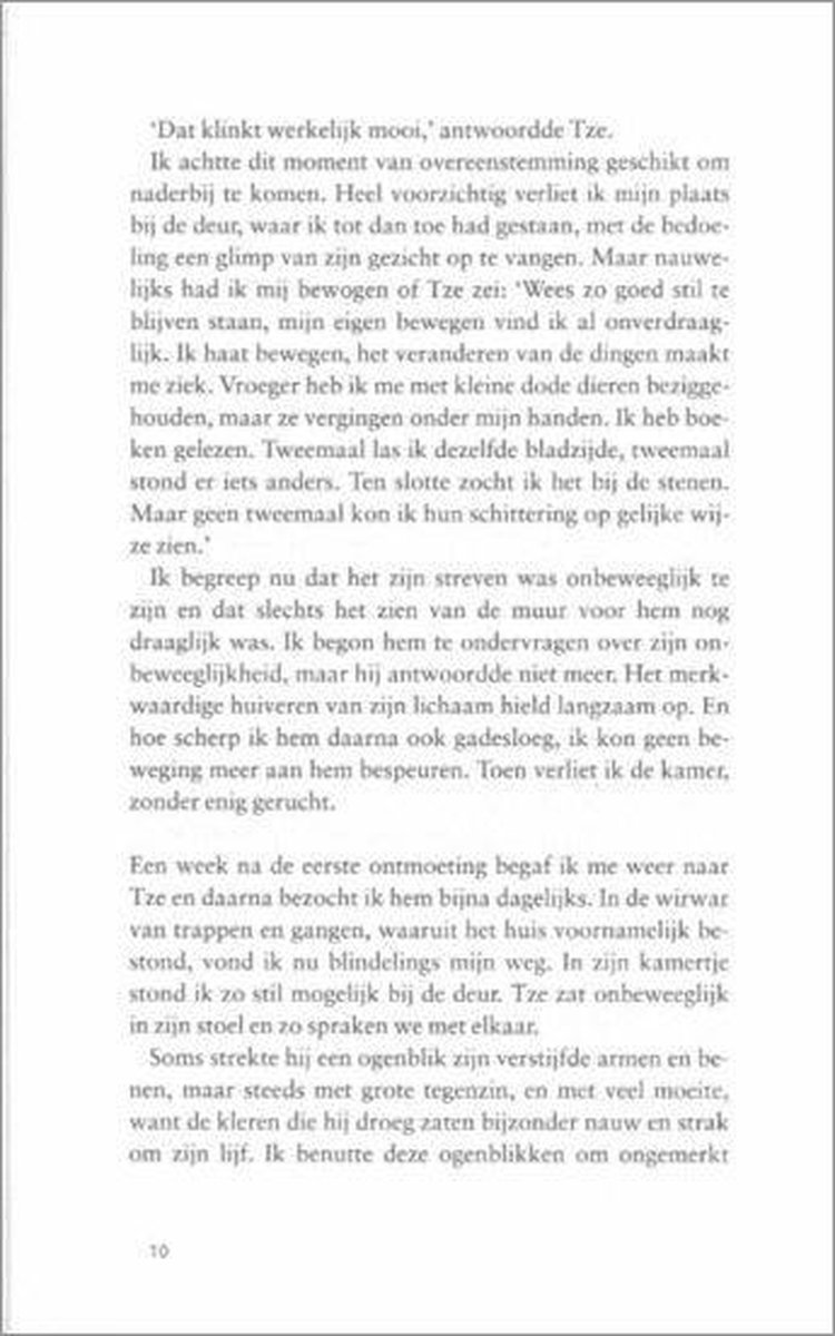 De onbeweeglijke