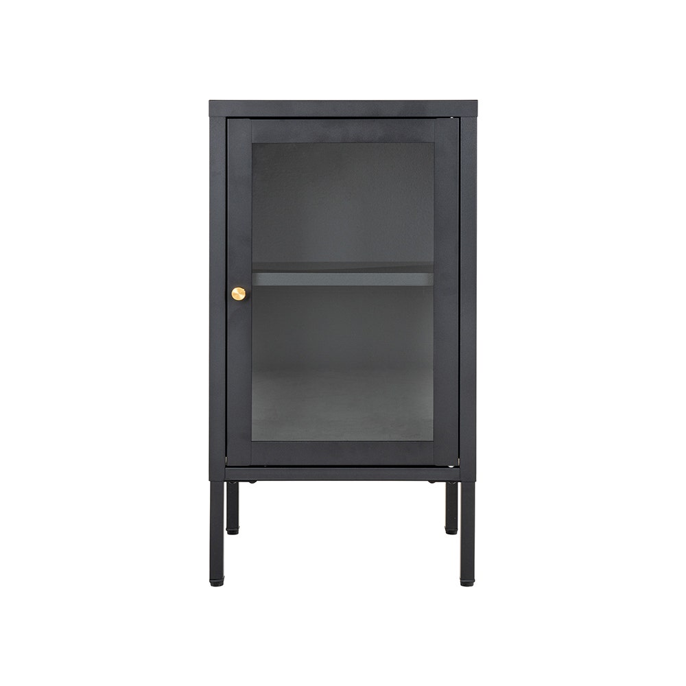Artichok James cabinet metalen opbergkast - 38 x 70 cm - Zwart