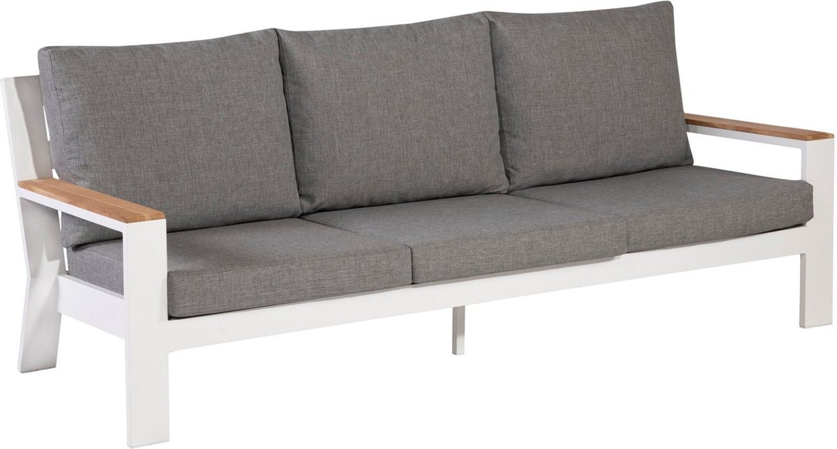 Exotan 3-Zits Tuinbank Valerie - Aluminium - Antraciet - 80x82x214