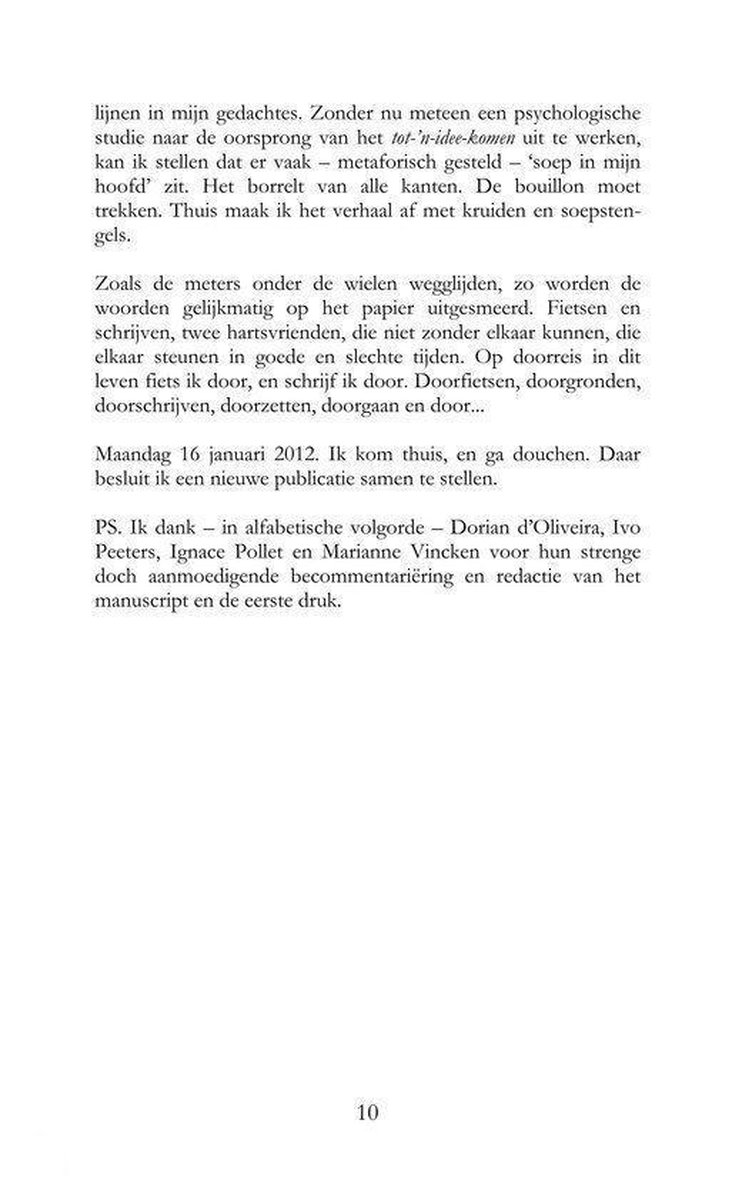 Doorfietsen
