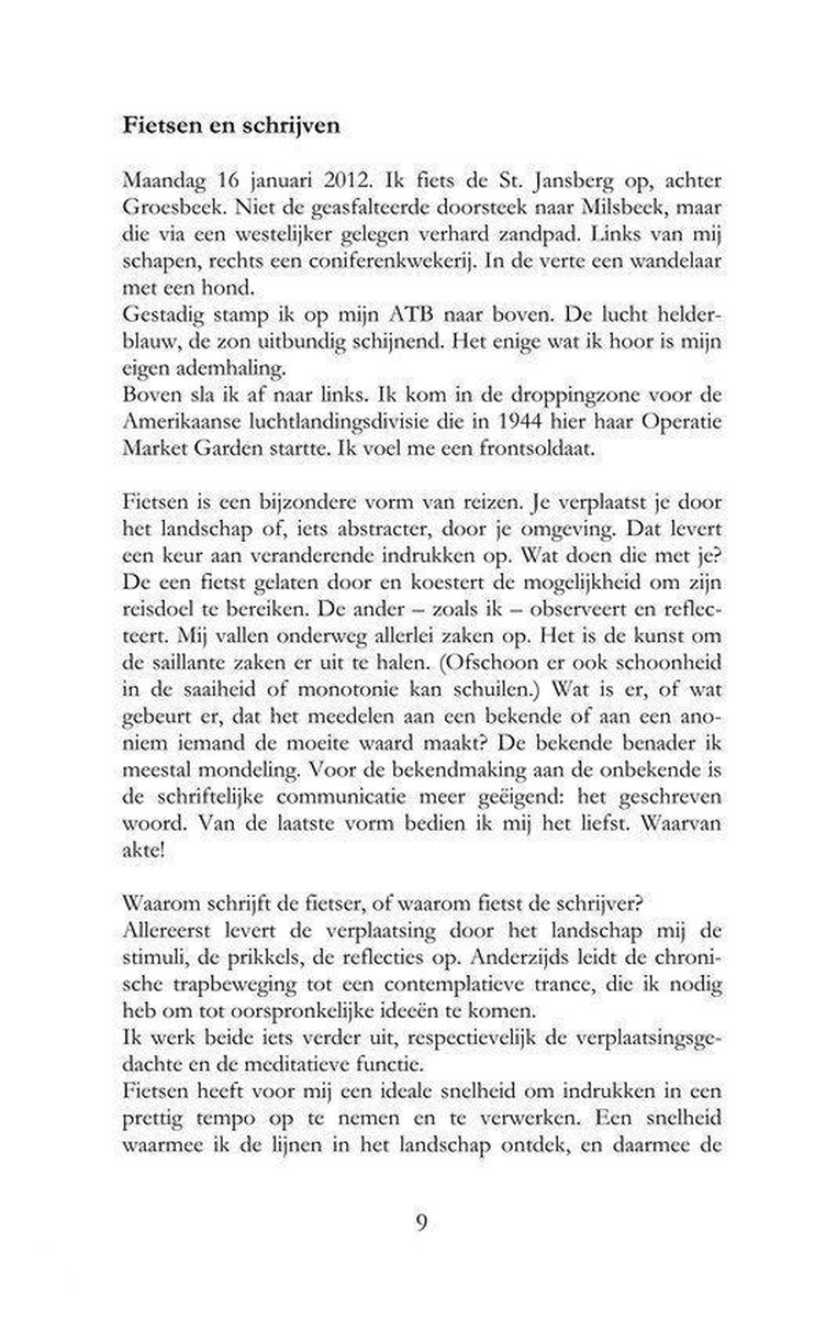 Doorfietsen