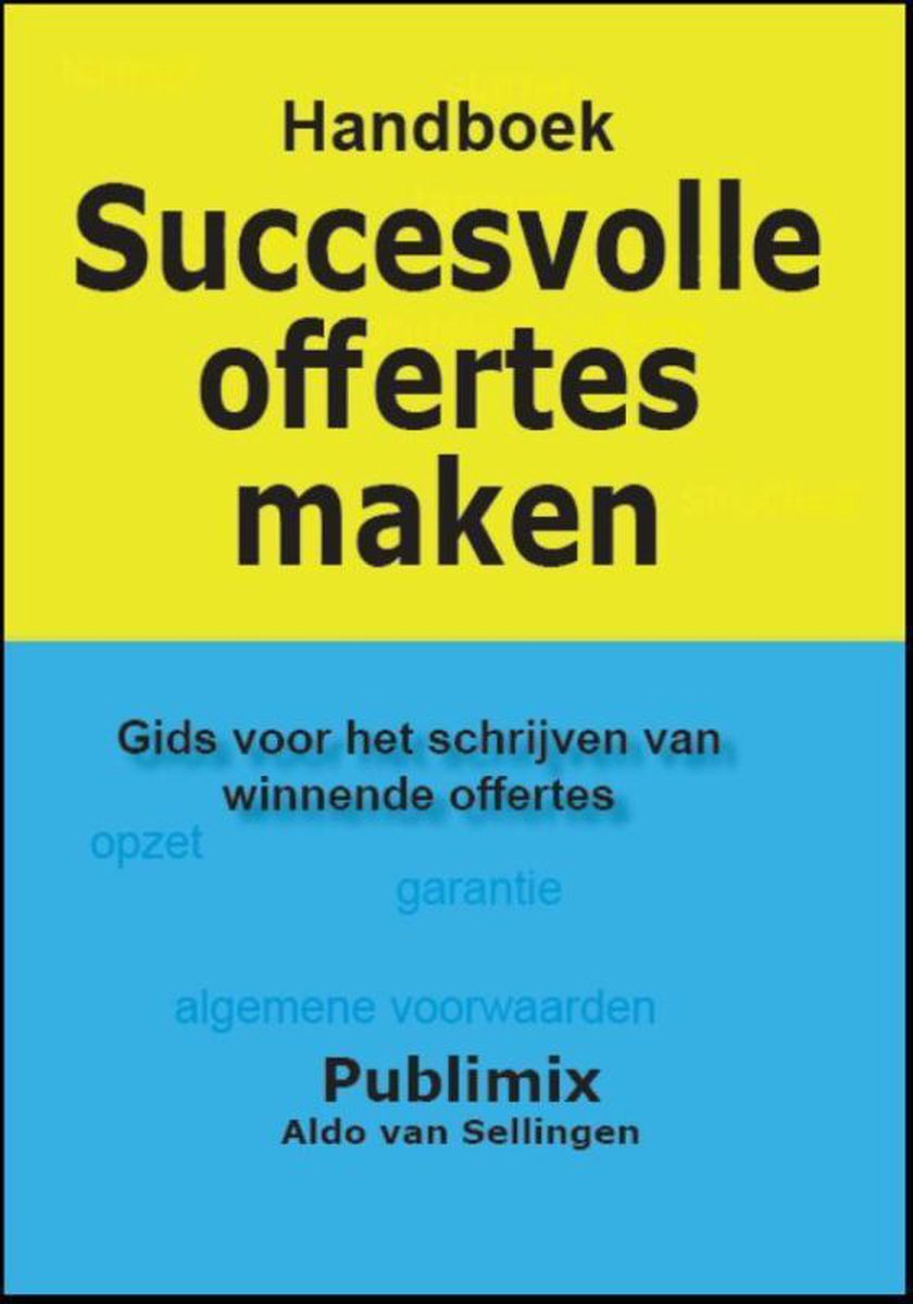 Publimix Handboek Offerte