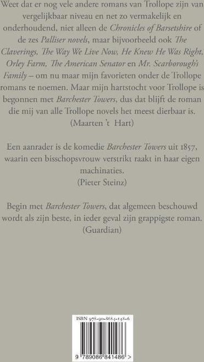 De torens van Barchester