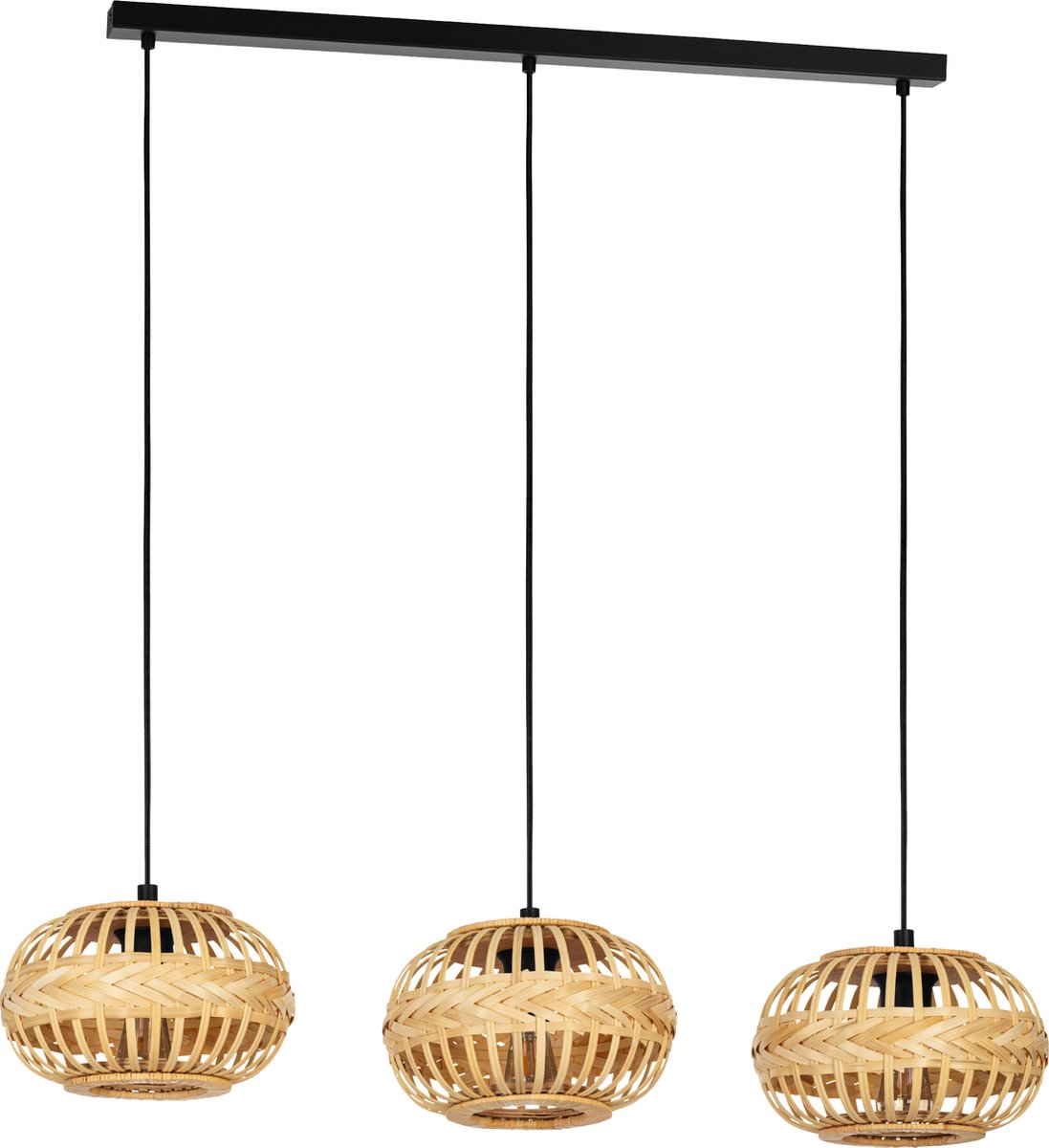 EGLO AMSFIELD 1 hanglamp - E27 - Zwart