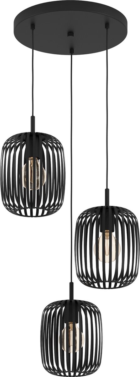 EGLO ROMAZZINA hanglamp - E27 - Zwart