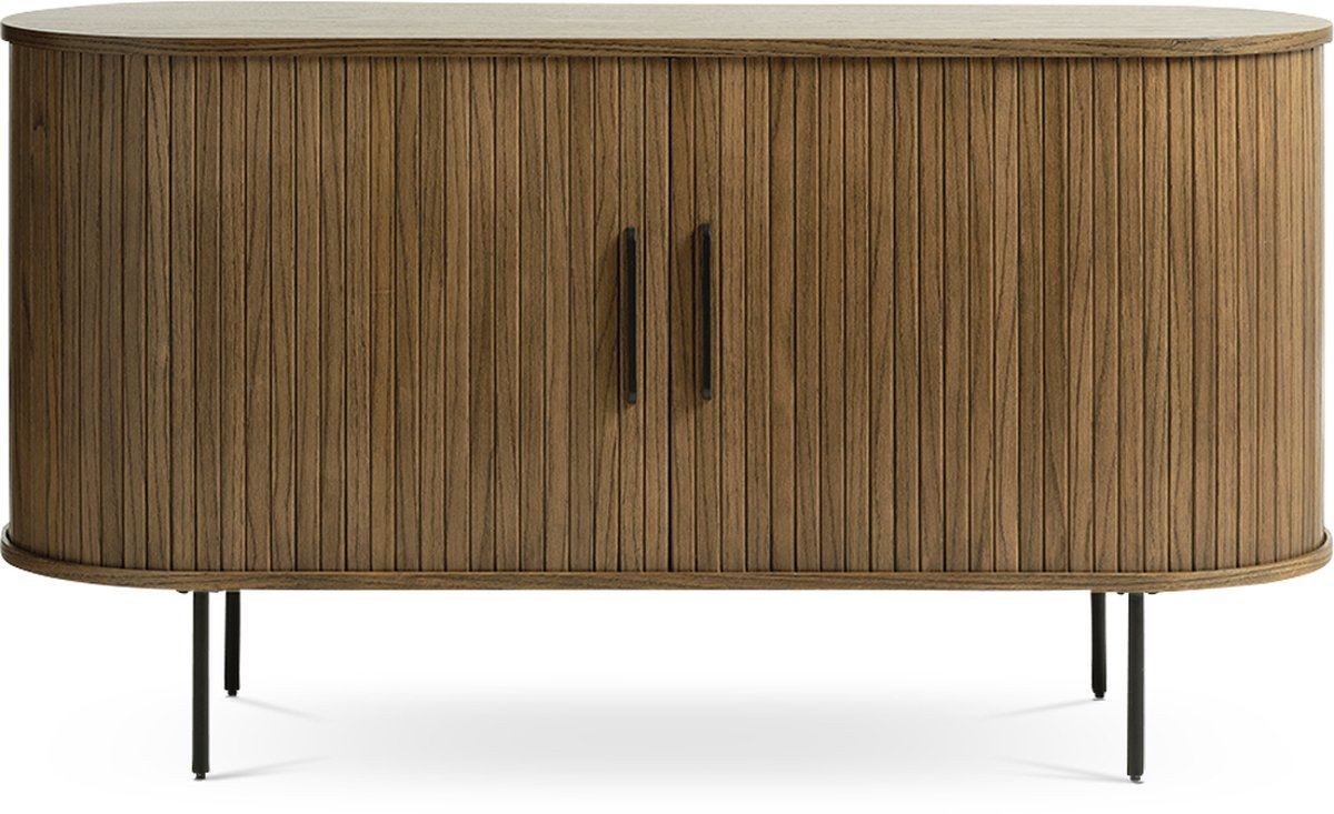Olivine Lenn houten sideboard gerookt eiken - 140 x 45 cm - Bruin