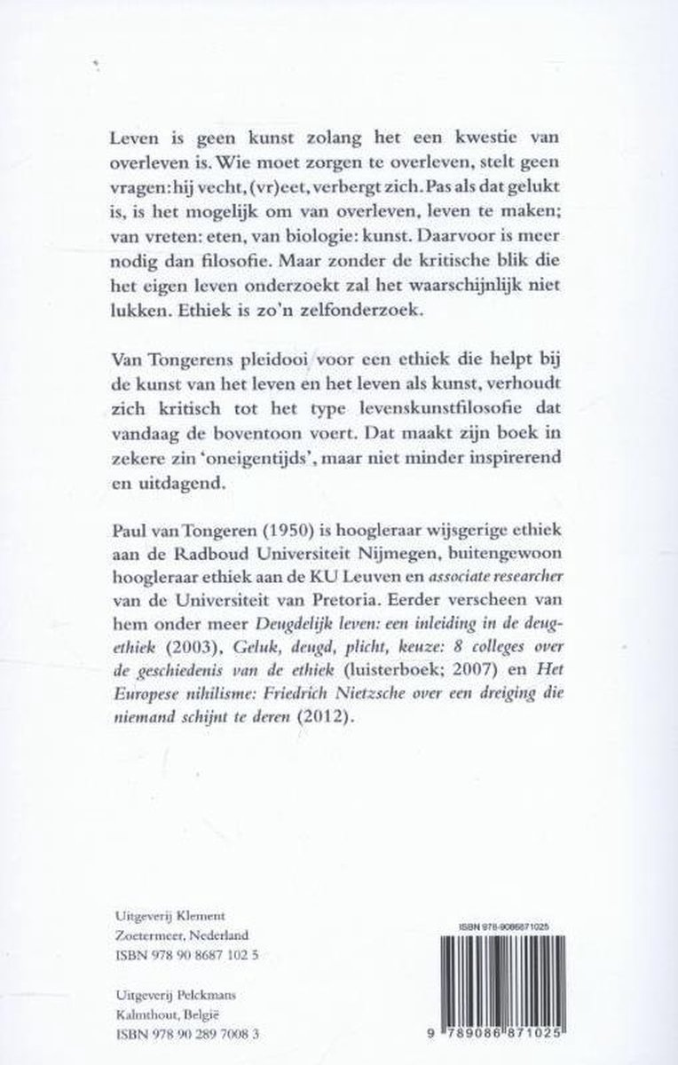 Klement, Uitgeverij Leven is een kunst