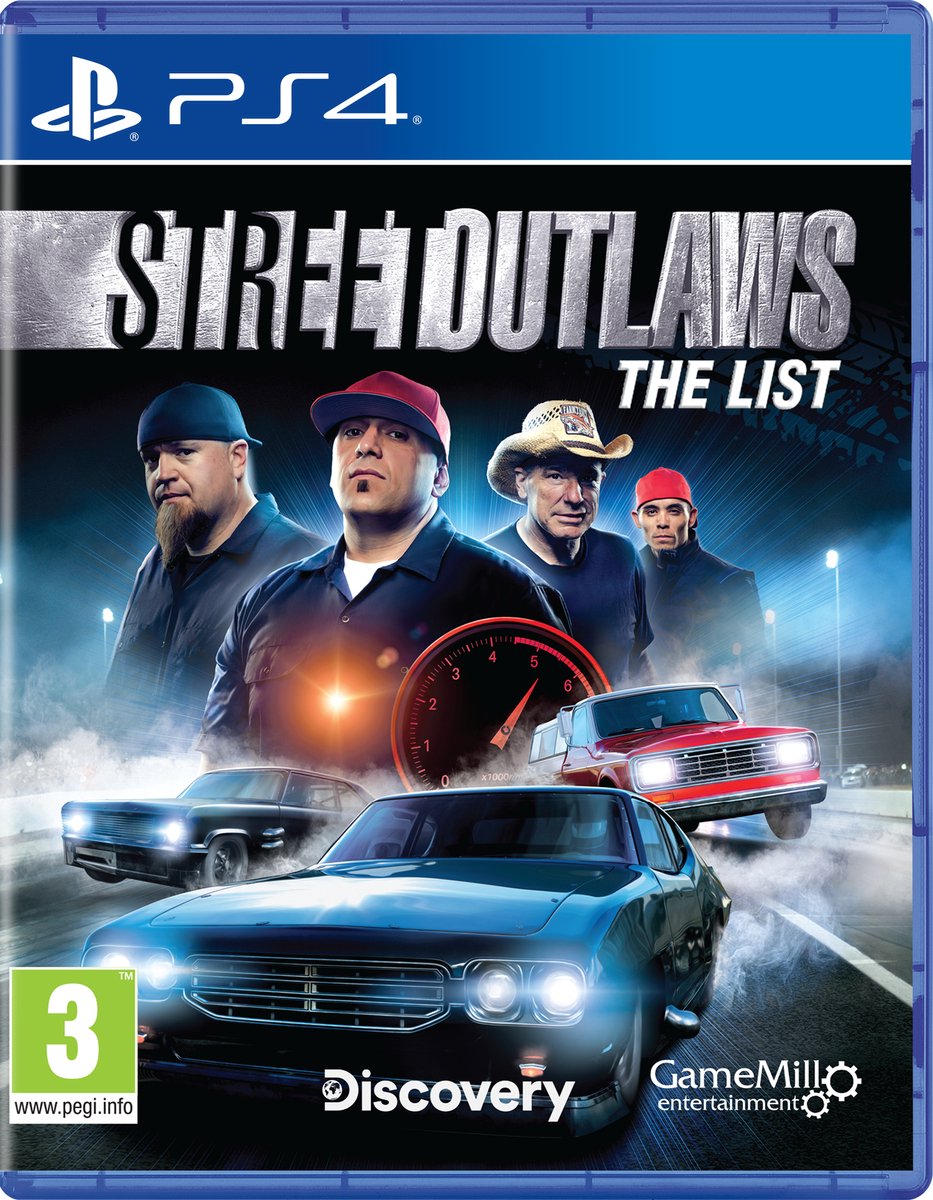 GameMill Entertainment Street Outlaws: The List